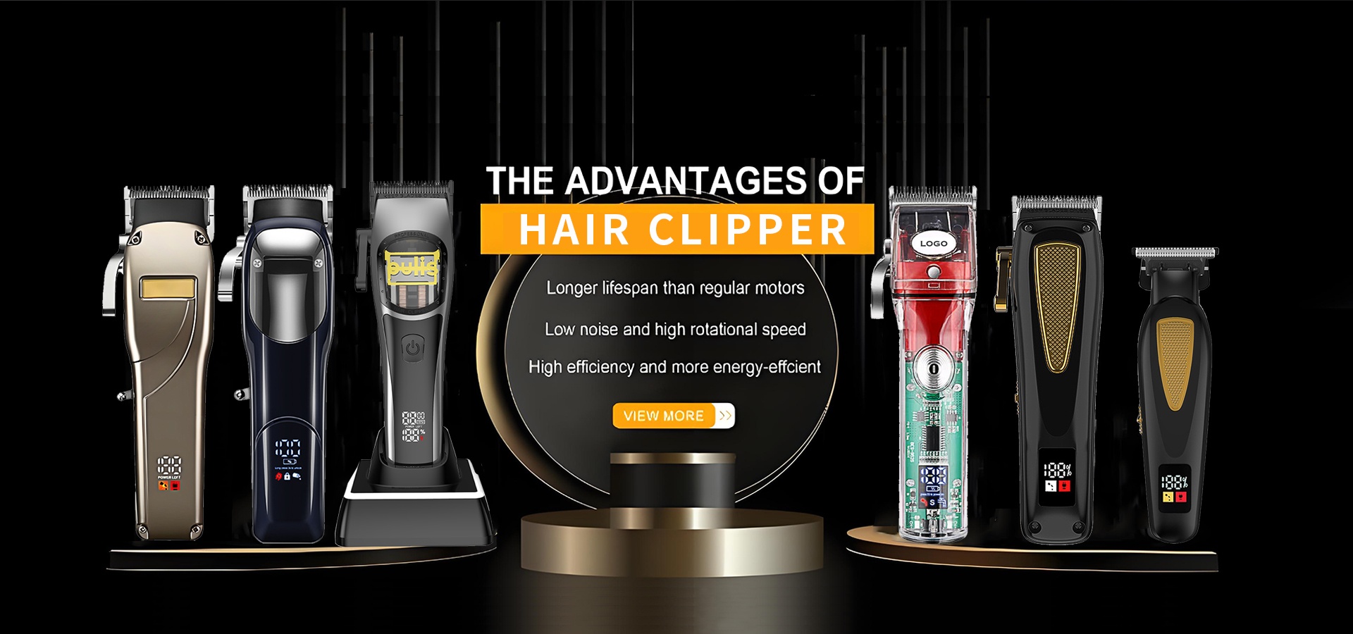 Pembekal LCD Hair Trimmer